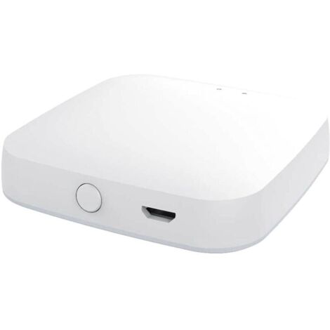 Applicable ZigBee 3.0 Gateway Wireless, WiFi ZigBee Hub Bridge, APP Tuya Smart Life, connecte jusqu\'à 30 appareils ZigBee