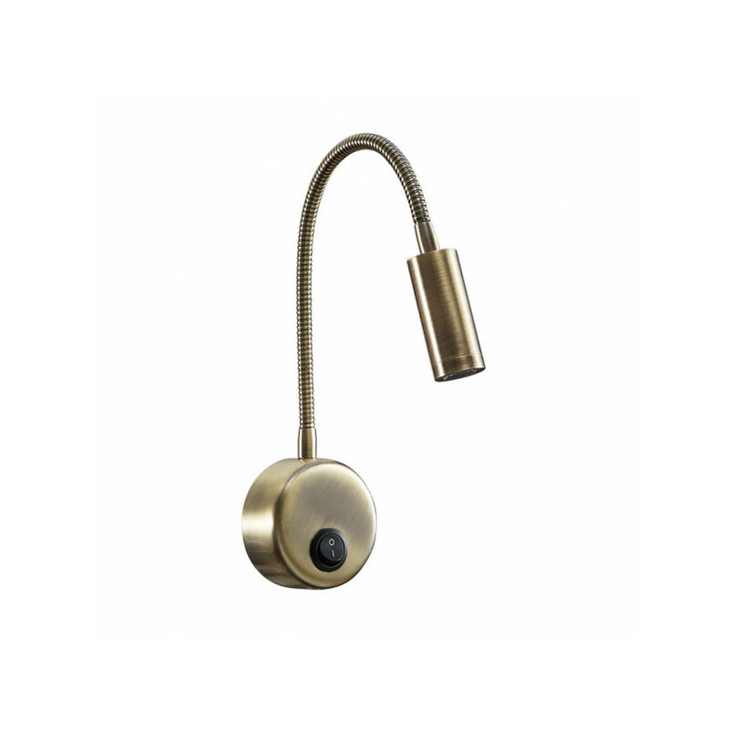 Fabrilamp - Applicare 3w 4000k 285lm Edgar Leather...