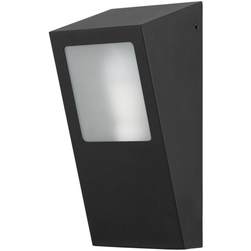 Forlight Lampada da Parete Ip44 Nika E27 15W Nero
