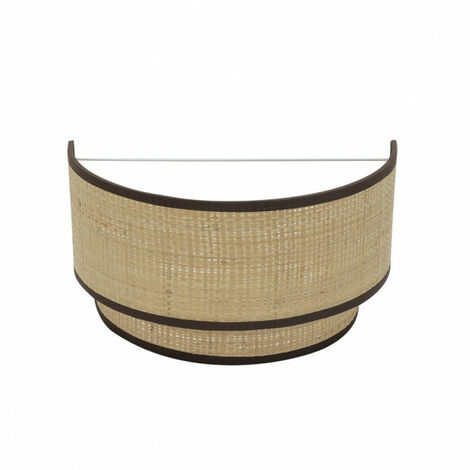 Applicare Roque 1xe27 Naturale/marrone 17x30x15 Cm