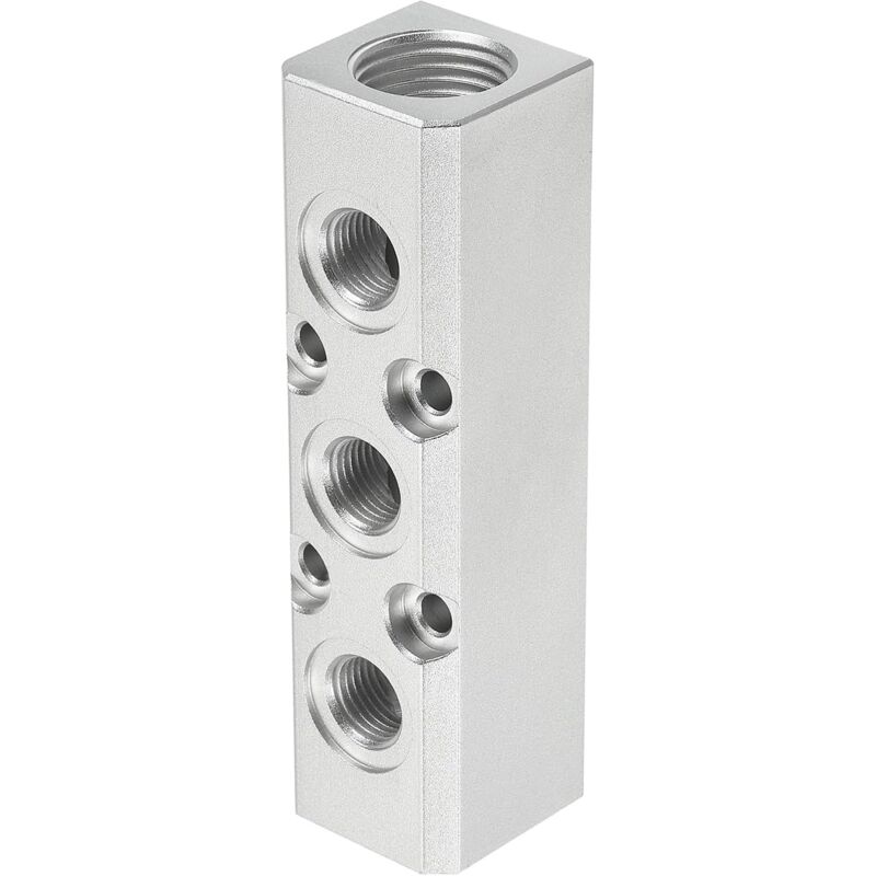 Applications du Collecteur d'Air pour Connexion Des Compresseurs d'Air et Cylindres - Répartiteur en Ligne 3 Voies 5 Ports G1/2' G1/4' pour Raccords