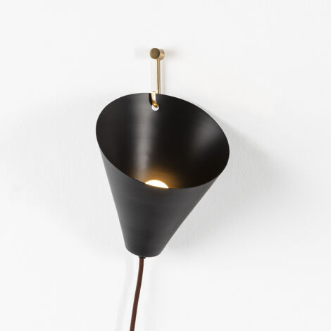APPLIQUE 18x17x19 Black Metall Lighting / Federlampen für alle Stile, um zu Hause eine Note zu verleihen