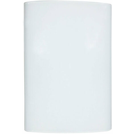 Applique 1xE27 Montatura Bianca Vetro Lastra Bianco E-Energy Altea