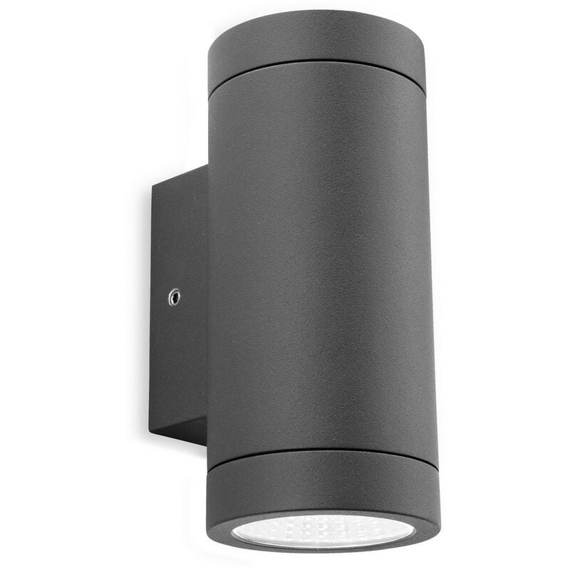 Firstlight Shelby - Applique murale d'extérieur à 2 lumières led Graphite IP65