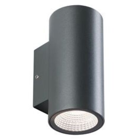 Applique 2 led Sovil sino 3w+3w grigio