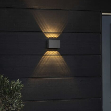 Applique à LED Chieri 1x8W Anthracite KONSTSMIDE