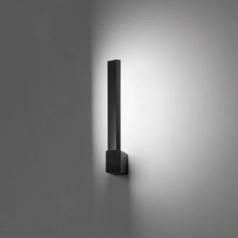 Applique a Led ELLE Nera Orientabile Basculante 14W Perenz