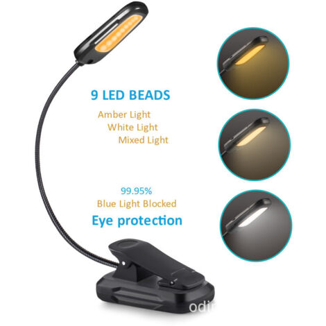 Applique a LED, lampada da parete con USB integrata, 9 modalità di illuminazione e 3 temperature di colore, lampada da parete flessibile a 360° per letto, libro, luce notturna e lampada da comodino, l