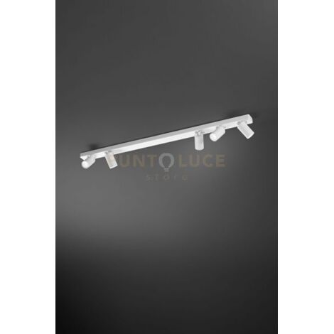 Applique a led ODDY orientabile rotonda Bianca da 5xGu10 Perenz