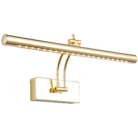 Luce LED Per Quadri Firstlight - Ottone Anticato, 8W, 350 Lumen, Testa Inclinabile - Foto 10