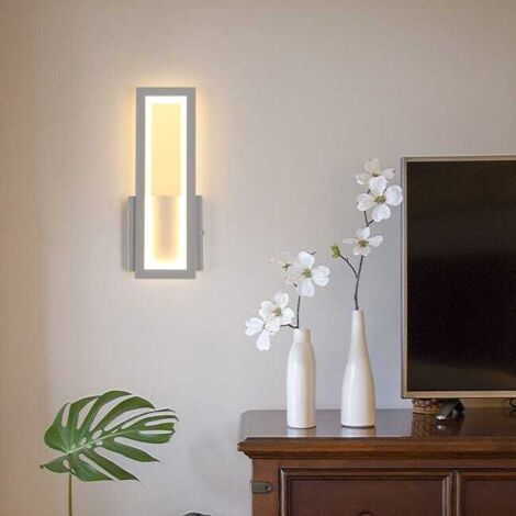 Applique a LED per interni, lampada da parete a LED quadrata semplice da 16 W, lampada da parete a LED moderna con illuminazione a parete per soggiorno e camera da letto