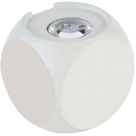 Applique a led xavier 2x2w 286lm 4000k - colore bianco