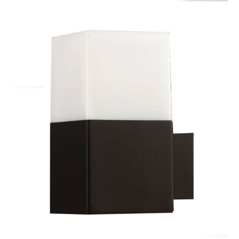 Applique a muro per esterno lampada da parete in alluminio attacco E27 per facciata terrazzo balcone IP44