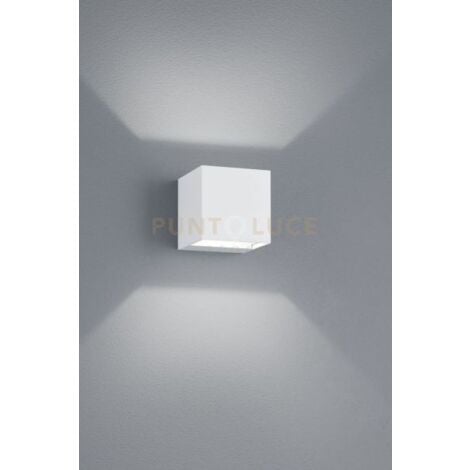 Applique a parete 3 led cubo bianca ADAJA 226860231
