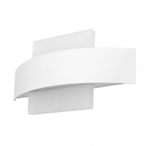 Applique a parete de parete quad.8w 4000k arco white 630 lm ip20 13x24x5 cm