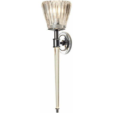 Applique Agatha 2 Lumière - chrome poli