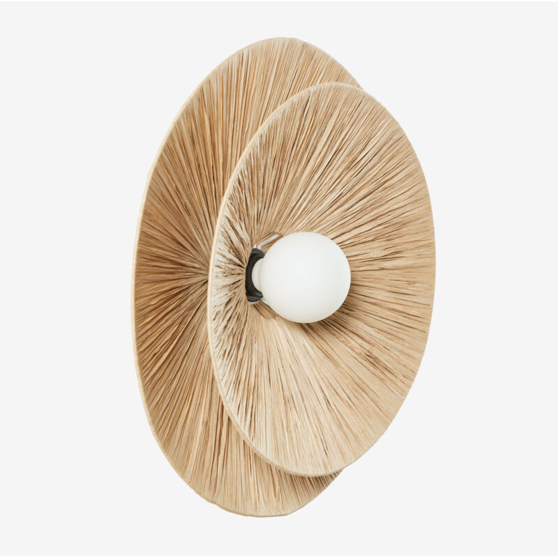 Applique Aislin en raphia Ø50 cm SKLUM NATUREL Applique Aislin en raphia Ø50 cm SKLUM NATUREL