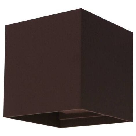 APPLIQUE ALICE LED MARRONE 2X5W 4000K IP54