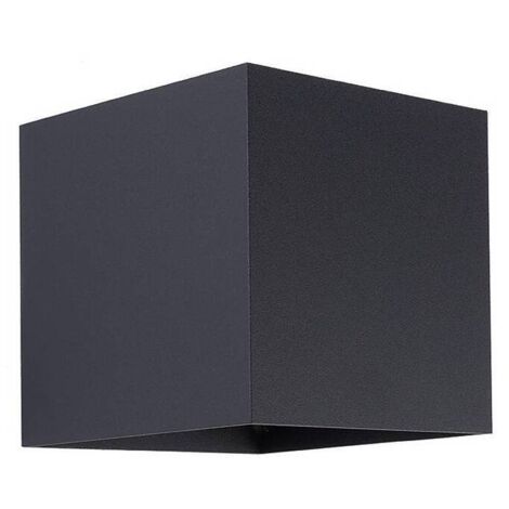 APPLIQUE ALICE LED NERO 2X5W 4000K IP54 - 1 pezzo