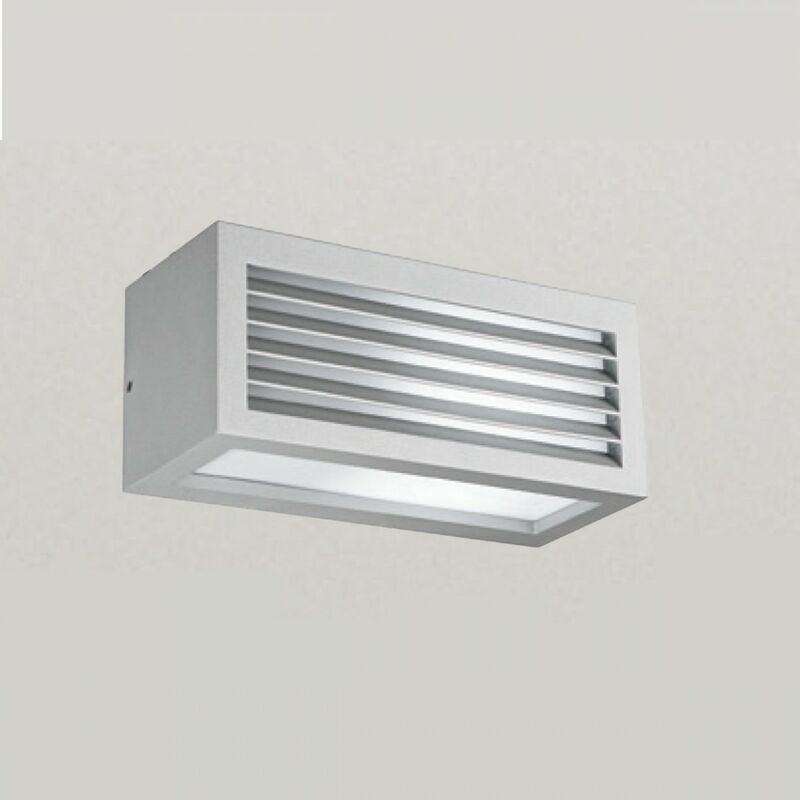 Image of G.e.a.luce - Applique alluminio gea led garo ges311 led ip54 lampada parete moderno esterno e27