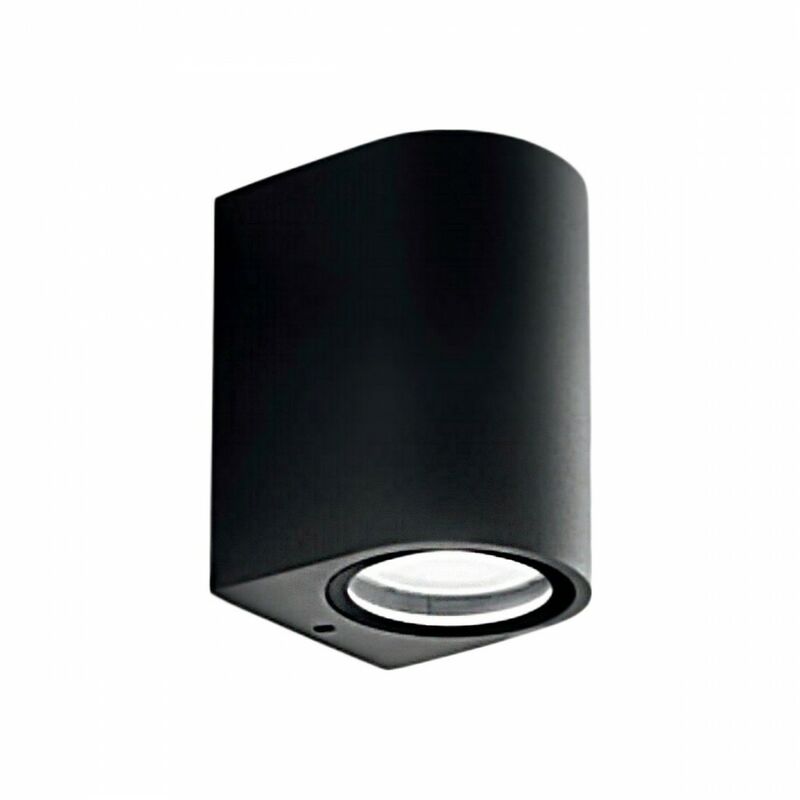 Image of Applique alluminio gea led vejo m ges901 gu10 led lampada parete monoemissione moderno