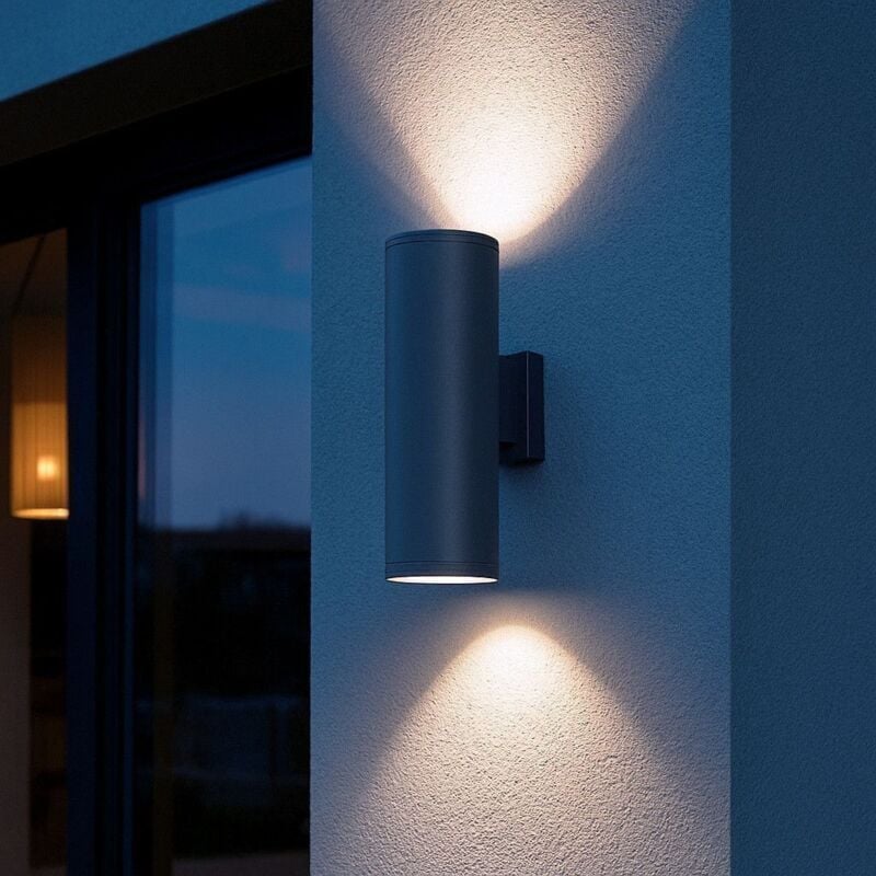 Applique almeria E27 extérieure double faisceau IP65