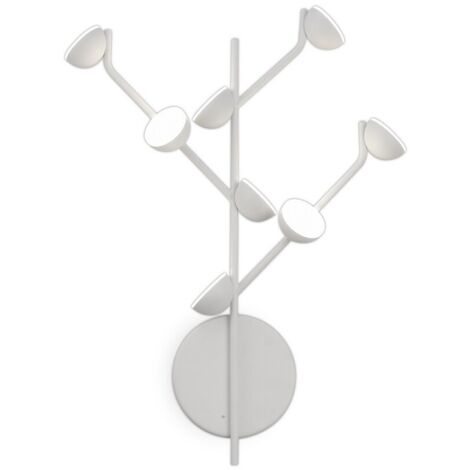 Applique, Applique 8 spots ADN Blanc en Metal, MANTRA