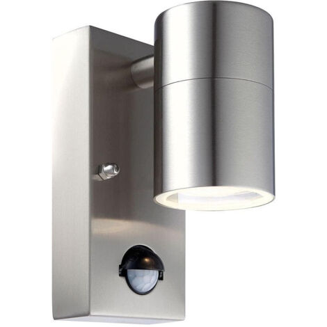 Applique Applique Corps En Aluminium Avec Détecteur De Mouvement Gu10 Ip44