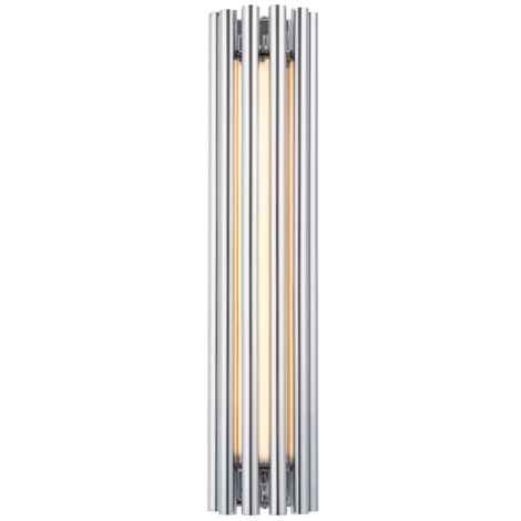 Applique applique murale lampe de couloir chrome LED rétro lampe de chambre H 36 cm