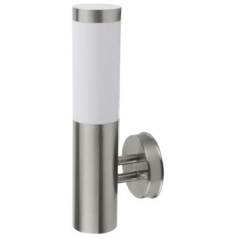 APPLIQUE ARES E27 H38CM IP44 IN ACCIAIO INOX