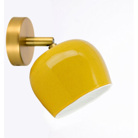 Applique Articulée Céramique Jaune Marcel