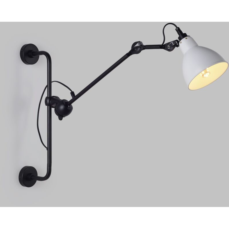 Barcelona Led - Applique murale articulée 'ruby 210' - E27 - Blanc