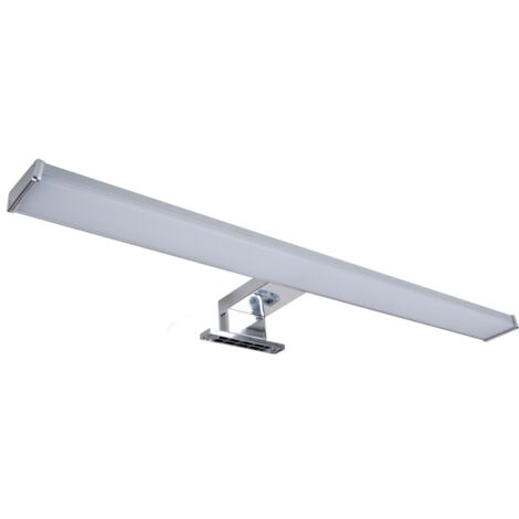 Applique bagno LED Polux ELBA 60cm 12W 4000K IP44 cromo
