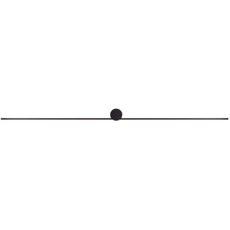 Applique bagno LED specchio Nowodvorski PIN nera 121cm