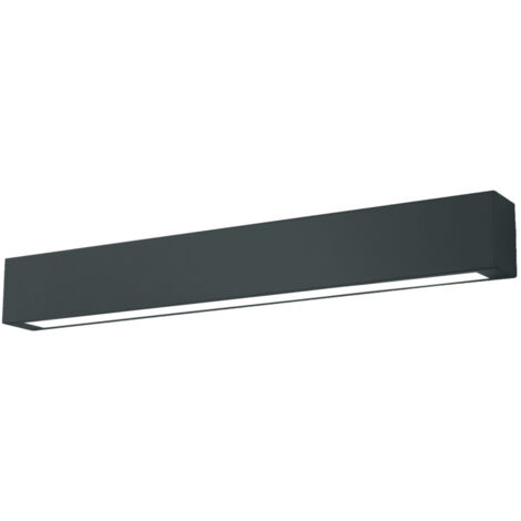 Applique bagno nera 63cm LED CCT 9W IP44 Ibros Prestige