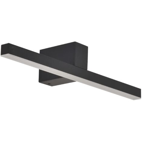 Applique bagno Nevada M LED nero IP44 LightPrestige