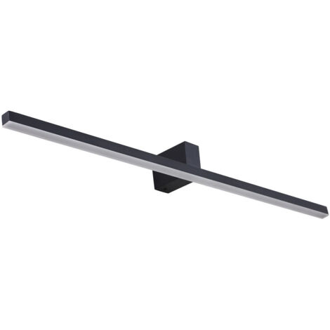 Applique bagno Nevada XXL LED 32W 4000K nera IP44 Prestige