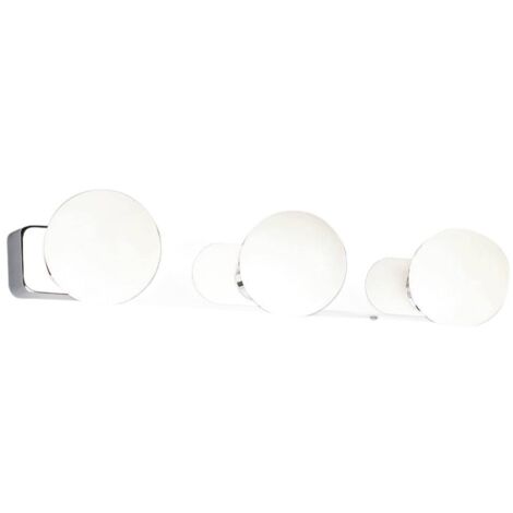 Applique bagno Nowodvorski Brazos 3xG9 cromo vetro IP44