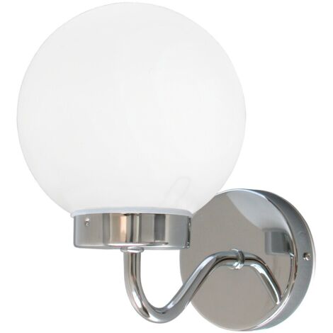 Applique bagno sfera bianca E14 IP44 Togo 5827 Rabalux