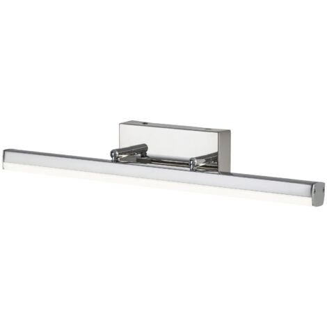 Applique bagno sopra specchio LED 18W cromo Silas Rabalux