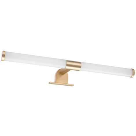 Applique bagno sopra specchio moderna oro 40cm LED6W IP44