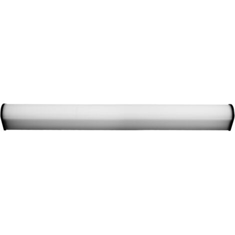Applique bagno specchio LED 15W 4000K 60cm IP44 nera