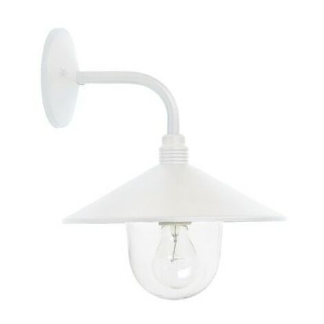Applique bas E27 ligne spectre blanc