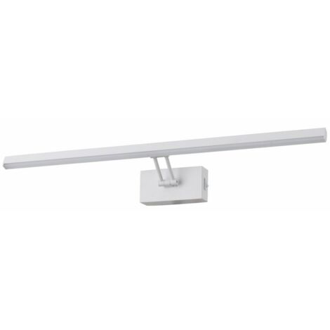 Applique bianca moderna con interruttore 60cm LED 8W