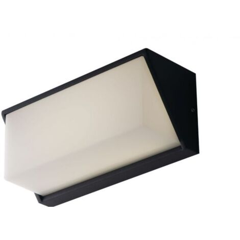 APPLIQUE BIEMISSIONE LED LUXON ANTRACITE 12W1550LM CCT IP54 25X9 5X11CM