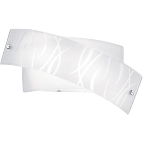 Applique blanche Agnese 2XE14 max 2X28W IP20 - Applique LED design moderne
