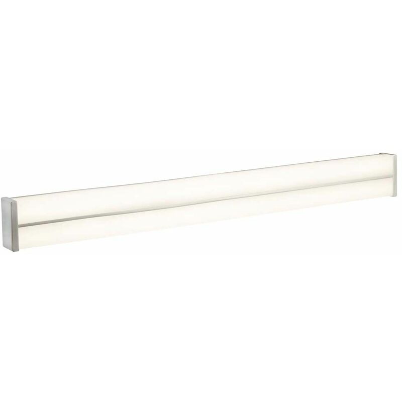 

Searchlight - Aplique de baño Led 2 llamas 18W 3000K 1200 lúmenes cromado / blanco