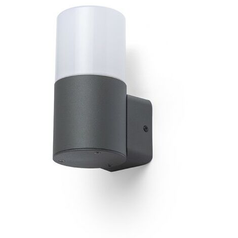 Applique BONNIE opale gris anthracite PP 230V E27 28W IP44