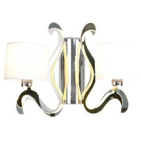 Applique Candellux Ambrosia 22-33871 cromata bianca