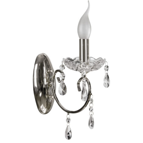 Applique Candellux Aurora 21-96121 chrome cristal E14